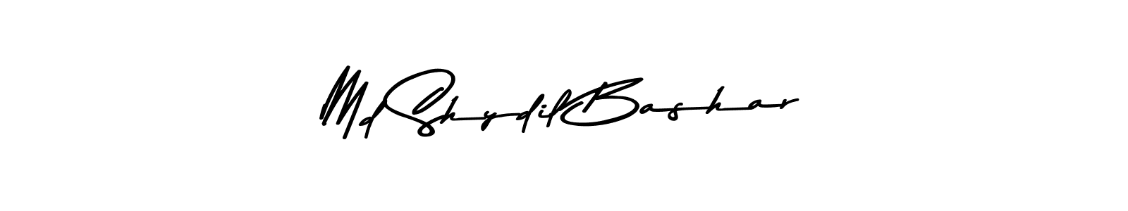 Here are the top 10 professional signature styles for the name Md Shydil Bashar. These are the best autograph styles you can use for your name. Md Shydil Bashar signature style 9 images and pictures png