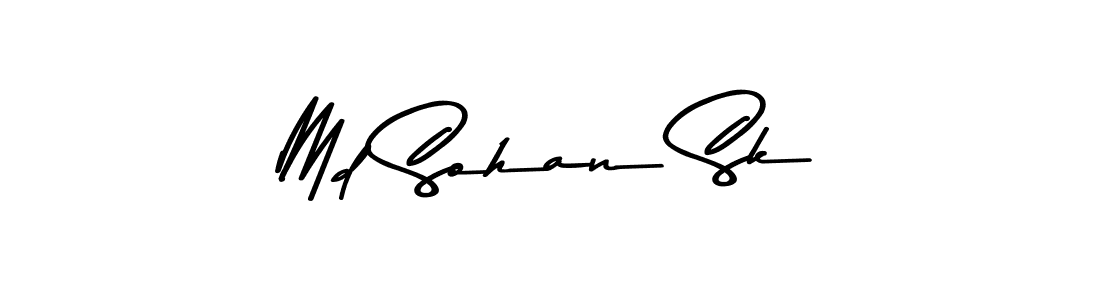 How to make Md Sohan Sk signature? Asem Kandis PERSONAL USE is a professional autograph style. Create handwritten signature for Md Sohan Sk name. Md Sohan Sk signature style 9 images and pictures png