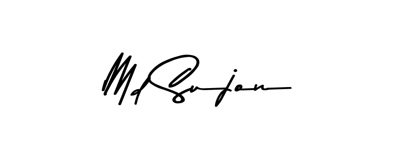 Also we have Md Sujon name is the best signature style. Create professional handwritten signature collection using Asem Kandis PERSONAL USE autograph style. Md Sujon signature style 9 images and pictures png