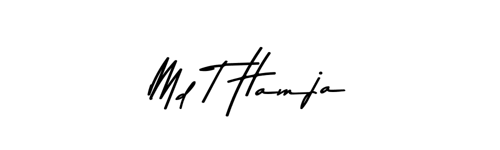 Also we have Md T Hamja name is the best signature style. Create professional handwritten signature collection using Asem Kandis PERSONAL USE autograph style. Md T Hamja signature style 9 images and pictures png