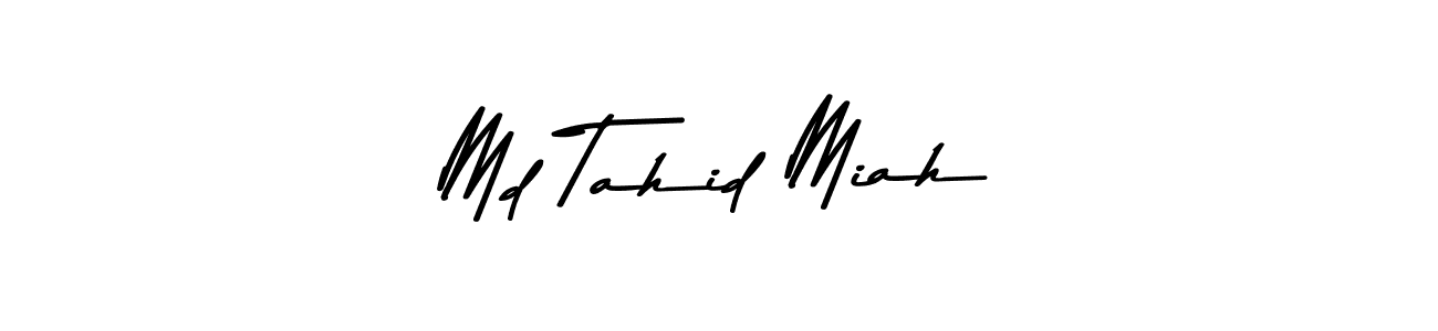 Use a signature maker to create a handwritten signature online. With this signature software, you can design (Asem Kandis PERSONAL USE) your own signature for name Md Tahid Miah. Md Tahid Miah signature style 9 images and pictures png