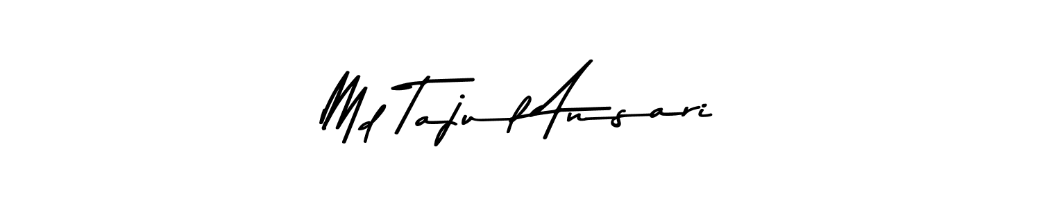 Use a signature maker to create a handwritten signature online. With this signature software, you can design (Asem Kandis PERSONAL USE) your own signature for name Md Tajul Ansari. Md Tajul Ansari signature style 9 images and pictures png