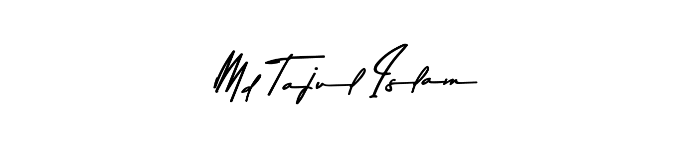 Use a signature maker to create a handwritten signature online. With this signature software, you can design (Asem Kandis PERSONAL USE) your own signature for name Md Tajul Islam. Md Tajul Islam signature style 9 images and pictures png