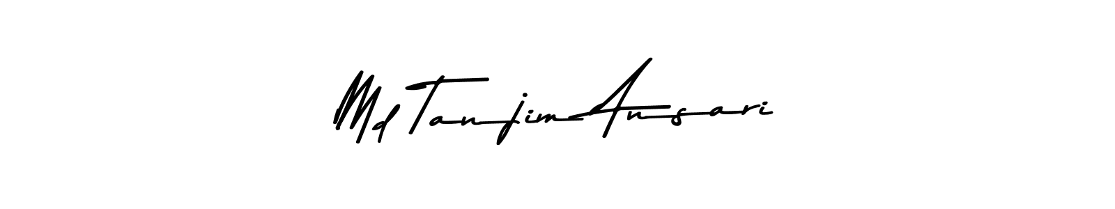 How to make Md Tanjim Ansari signature? Asem Kandis PERSONAL USE is a professional autograph style. Create handwritten signature for Md Tanjim Ansari name. Md Tanjim Ansari signature style 9 images and pictures png
