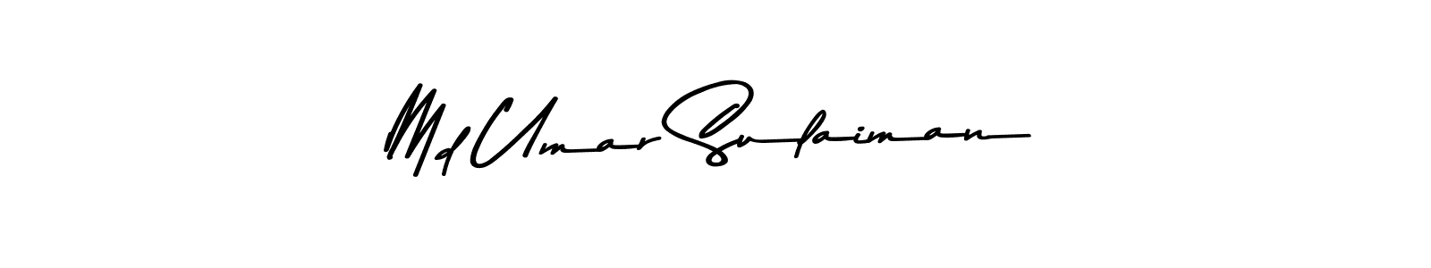 The best way (Asem Kandis PERSONAL USE) to make a short signature is to pick only two or three words in your name. The name Md Umar Sulaiman include a total of six letters. For converting this name. Md Umar Sulaiman signature style 9 images and pictures png