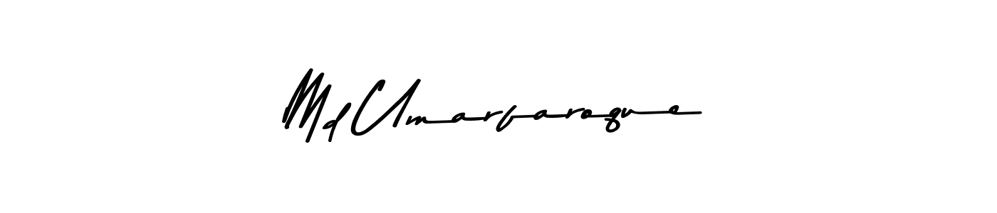 Asem Kandis PERSONAL USE is a professional signature style that is perfect for those who want to add a touch of class to their signature. It is also a great choice for those who want to make their signature more unique. Get Md Umarfaroque name to fancy signature for free. Md Umarfaroque signature style 9 images and pictures png