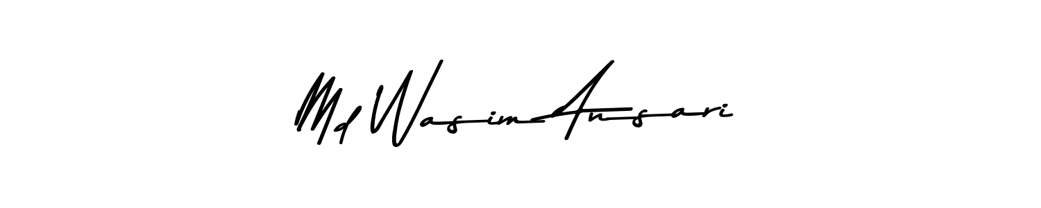 You can use this online signature creator to create a handwritten signature for the name Md Wasim Ansari. This is the best online autograph maker. Md Wasim Ansari signature style 9 images and pictures png