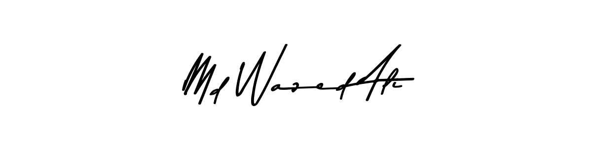 Make a short Md Wazed Ali signature style. Manage your documents anywhere anytime using Asem Kandis PERSONAL USE. Create and add eSignatures, submit forms, share and send files easily. Md Wazed Ali signature style 9 images and pictures png