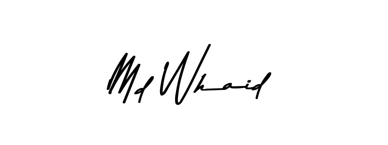 Asem Kandis PERSONAL USE is a professional signature style that is perfect for those who want to add a touch of class to their signature. It is also a great choice for those who want to make their signature more unique. Get Md Whaid name to fancy signature for free. Md Whaid signature style 9 images and pictures png