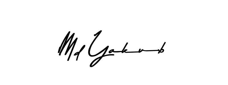 The best way (Asem Kandis PERSONAL USE) to make a short signature is to pick only two or three words in your name. The name Md Yakub include a total of six letters. For converting this name. Md Yakub signature style 9 images and pictures png