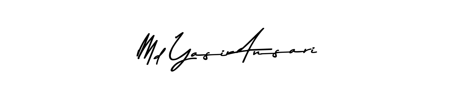 The best way (Asem Kandis PERSONAL USE) to make a short signature is to pick only two or three words in your name. The name Md Yasir Ansari include a total of six letters. For converting this name. Md Yasir Ansari signature style 9 images and pictures png