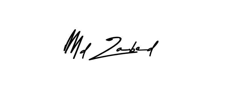 Also we have Md Zabed name is the best signature style. Create professional handwritten signature collection using Asem Kandis PERSONAL USE autograph style. Md Zabed signature style 9 images and pictures png