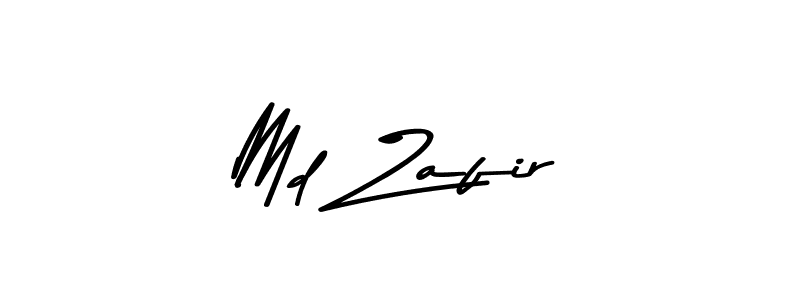 Design your own signature with our free online signature maker. With this signature software, you can create a handwritten (Asem Kandis PERSONAL USE) signature for name Md Zafir. Md Zafir signature style 9 images and pictures png
