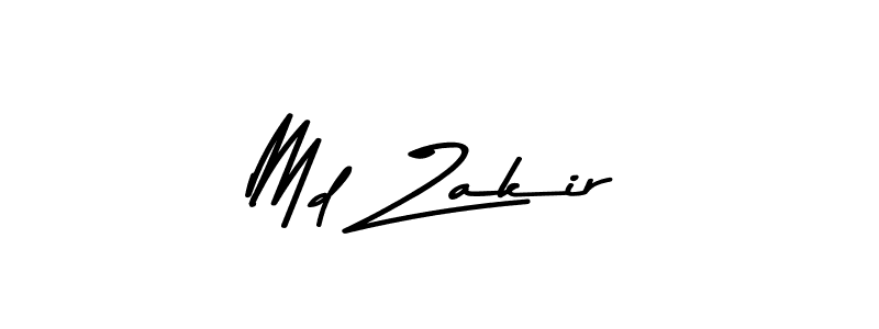 Use a signature maker to create a handwritten signature online. With this signature software, you can design (Asem Kandis PERSONAL USE) your own signature for name Md Zakir. Md Zakir signature style 9 images and pictures png