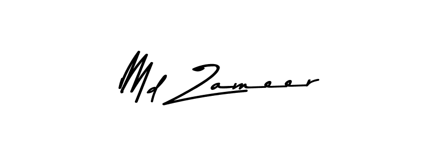 Make a beautiful signature design for name Md Zameer. With this signature (Asem Kandis PERSONAL USE) style, you can create a handwritten signature for free. Md Zameer signature style 9 images and pictures png