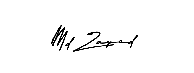 How to make Md Zayed signature? Asem Kandis PERSONAL USE is a professional autograph style. Create handwritten signature for Md Zayed name. Md Zayed signature style 9 images and pictures png