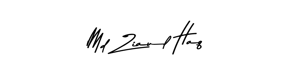 Use a signature maker to create a handwritten signature online. With this signature software, you can design (Asem Kandis PERSONAL USE) your own signature for name Md Ziaul Haq. Md Ziaul Haq signature style 9 images and pictures png