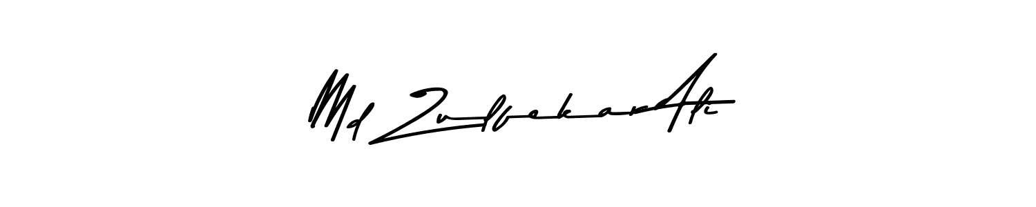 Asem Kandis PERSONAL USE is a professional signature style that is perfect for those who want to add a touch of class to their signature. It is also a great choice for those who want to make their signature more unique. Get Md Zulfekar Ali name to fancy signature for free. Md Zulfekar Ali signature style 9 images and pictures png