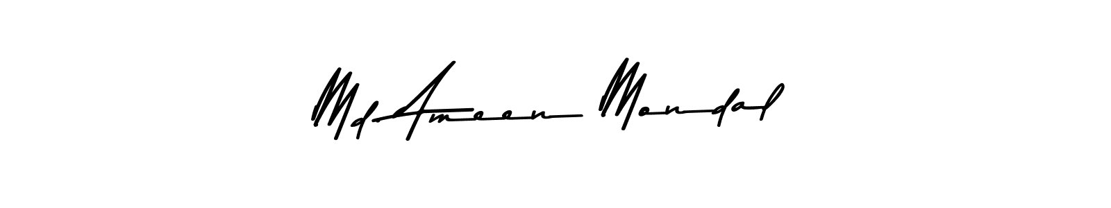 Also we have Md. Ameen Mondal name is the best signature style. Create professional handwritten signature collection using Asem Kandis PERSONAL USE autograph style. Md. Ameen Mondal signature style 9 images and pictures png