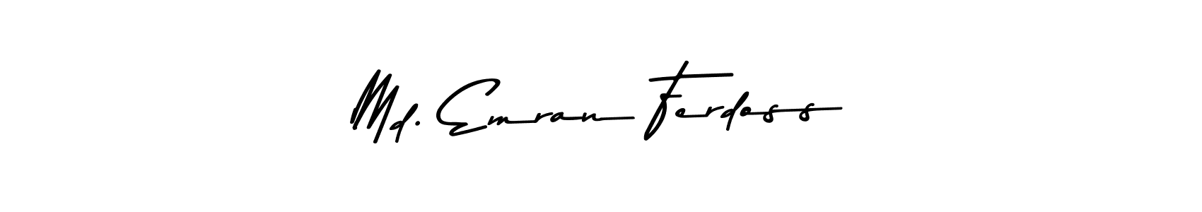 Make a beautiful signature design for name Md. Emran Ferdoss. Use this online signature maker to create a handwritten signature for free. Md. Emran Ferdoss signature style 9 images and pictures png