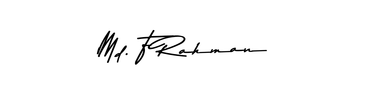 Md. F Rahman stylish signature style. Best Handwritten Sign (Asem Kandis PERSONAL USE) for my name. Handwritten Signature Collection Ideas for my name Md. F Rahman. Md. F Rahman signature style 9 images and pictures png