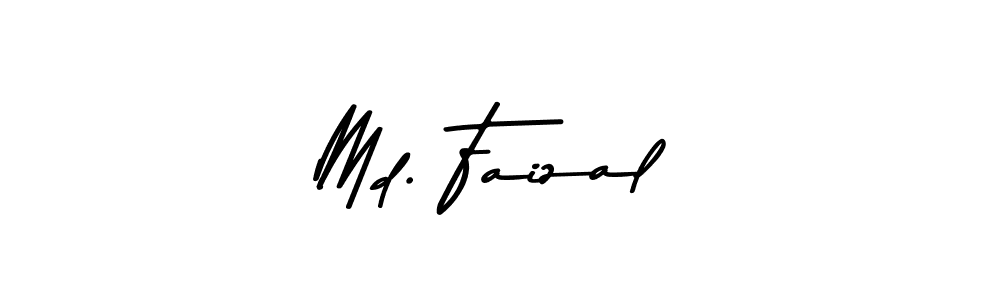 How to make Md. Faizal signature? Asem Kandis PERSONAL USE is a professional autograph style. Create handwritten signature for Md. Faizal name. Md. Faizal signature style 9 images and pictures png