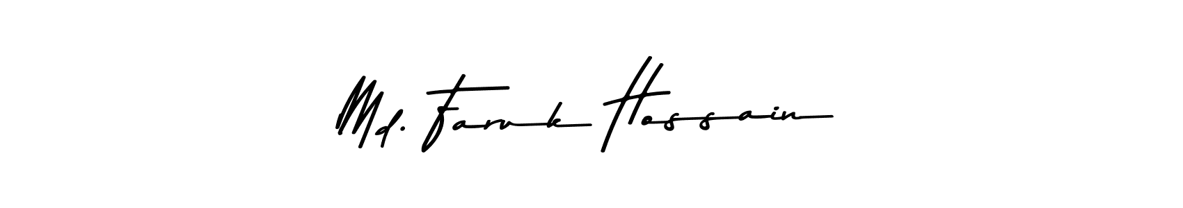 How to make Md. Faruk Hossain signature? Asem Kandis PERSONAL USE is a professional autograph style. Create handwritten signature for Md. Faruk Hossain name. Md. Faruk Hossain signature style 9 images and pictures png