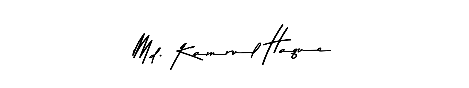 Create a beautiful signature design for name Md. Kamrul Haque. With this signature (Asem Kandis PERSONAL USE) fonts, you can make a handwritten signature for free. Md. Kamrul Haque signature style 9 images and pictures png