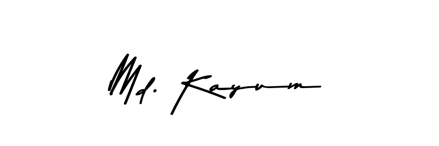 Here are the top 10 professional signature styles for the name Md. Kayum. These are the best autograph styles you can use for your name. Md. Kayum signature style 9 images and pictures png