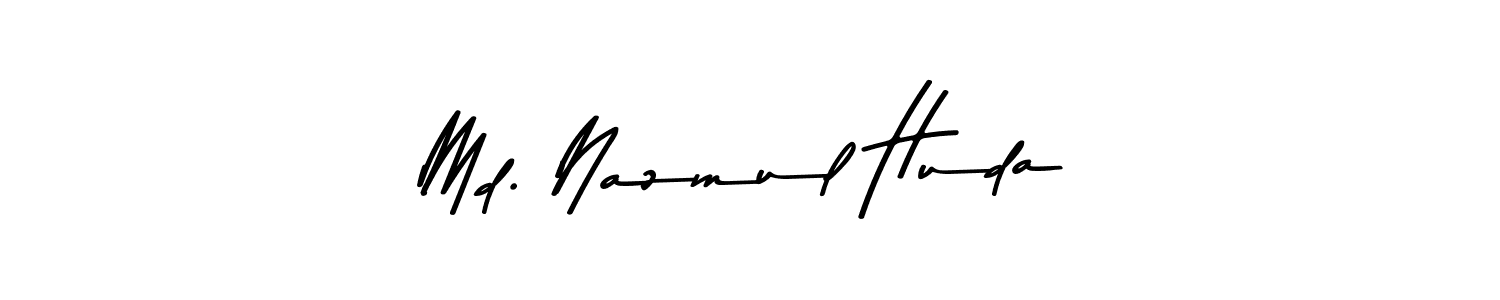 if you are searching for the best signature style for your name Md. Nazmul Huda. so please give up your signature search. here we have designed multiple signature styles  using Asem Kandis PERSONAL USE. Md. Nazmul Huda signature style 9 images and pictures png