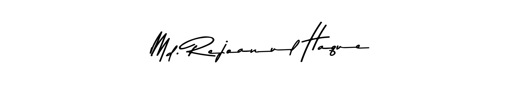 Create a beautiful signature design for name Md. Rejoanul Haque. With this signature (Asem Kandis PERSONAL USE) fonts, you can make a handwritten signature for free. Md. Rejoanul Haque signature style 9 images and pictures png