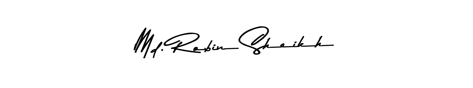 Make a short Md. Robin Sheikh signature style. Manage your documents anywhere anytime using Asem Kandis PERSONAL USE. Create and add eSignatures, submit forms, share and send files easily. Md. Robin Sheikh signature style 9 images and pictures png