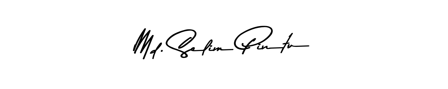 How to make Md. Selim Pintu signature? Asem Kandis PERSONAL USE is a professional autograph style. Create handwritten signature for Md. Selim Pintu name. Md. Selim Pintu signature style 9 images and pictures png