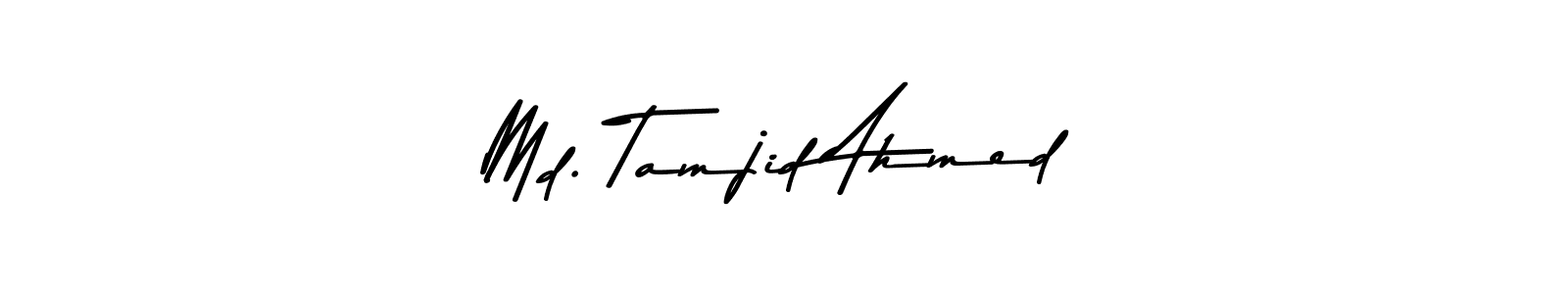 You can use this online signature creator to create a handwritten signature for the name Md. Tamjid Ahmed. This is the best online autograph maker. Md. Tamjid Ahmed signature style 9 images and pictures png