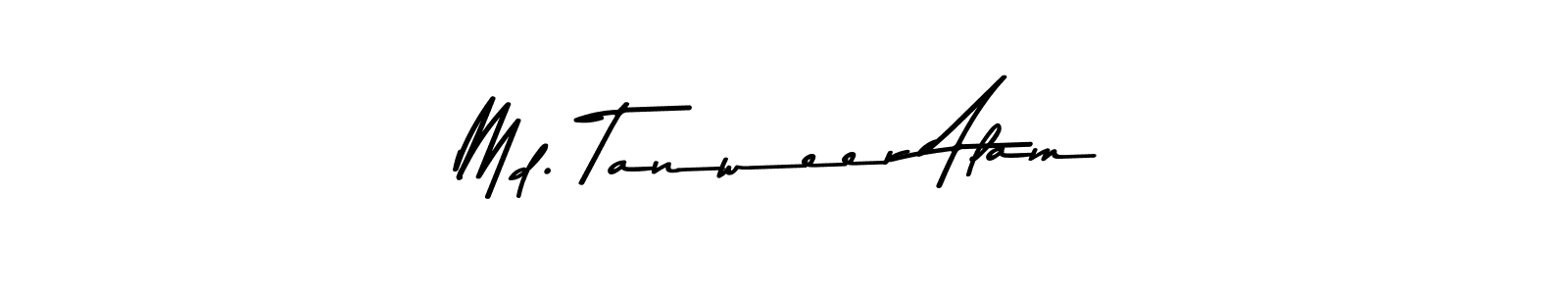 Here are the top 10 professional signature styles for the name Md. Tanweer Alam. These are the best autograph styles you can use for your name. Md. Tanweer Alam signature style 9 images and pictures png