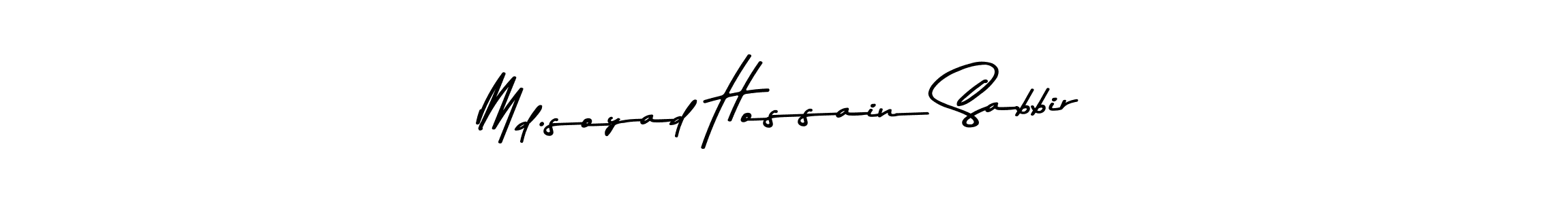 Also You can easily find your signature by using the search form. We will create Md.soyad Hossain Sabbir name handwritten signature images for you free of cost using Asem Kandis PERSONAL USE sign style. Md.soyad Hossain Sabbir signature style 9 images and pictures png