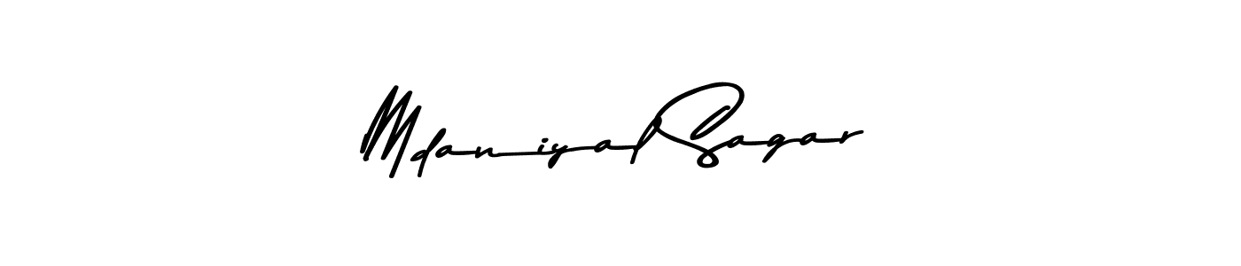 How to make Mdaniyal Sagar signature? Asem Kandis PERSONAL USE is a professional autograph style. Create handwritten signature for Mdaniyal Sagar name. Mdaniyal Sagar signature style 9 images and pictures png