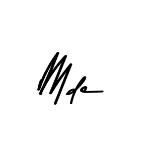 Also we have Mde name is the best signature style. Create professional handwritten signature collection using Asem Kandis PERSONAL USE autograph style. Mde signature style 9 images and pictures png