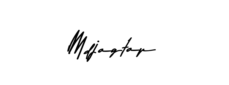 Use a signature maker to create a handwritten signature online. With this signature software, you can design (Asem Kandis PERSONAL USE) your own signature for name Mdjagtap. Mdjagtap signature style 9 images and pictures png