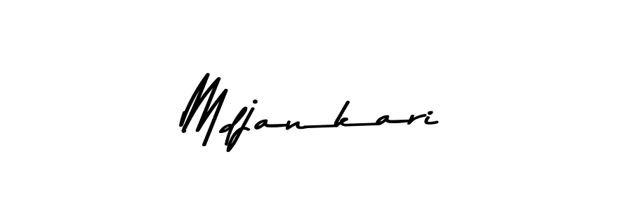 Make a beautiful signature design for name Mdjankari. With this signature (Asem Kandis PERSONAL USE) style, you can create a handwritten signature for free. Mdjankari signature style 9 images and pictures png