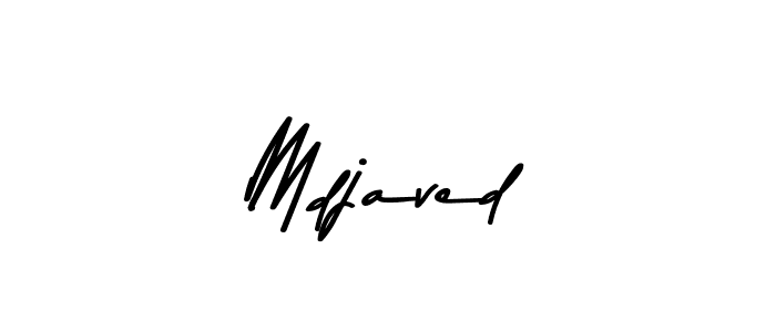 How to make Mdjaved signature? Asem Kandis PERSONAL USE is a professional autograph style. Create handwritten signature for Mdjaved name. Mdjaved signature style 9 images and pictures png