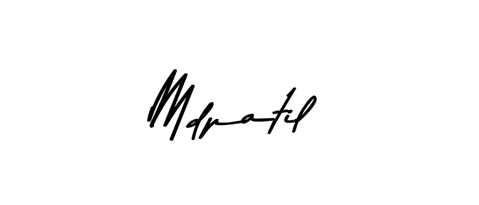 The best way (Asem Kandis PERSONAL USE) to make a short signature is to pick only two or three words in your name. The name Mdpatil include a total of six letters. For converting this name. Mdpatil signature style 9 images and pictures png