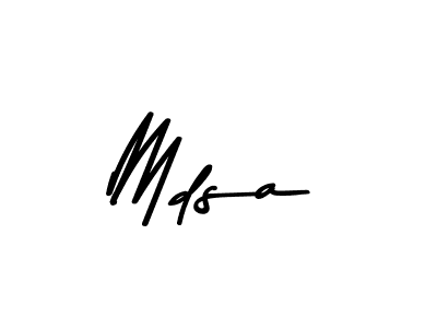 Also we have Mdsa name is the best signature style. Create professional handwritten signature collection using Asem Kandis PERSONAL USE autograph style. Mdsa signature style 9 images and pictures png