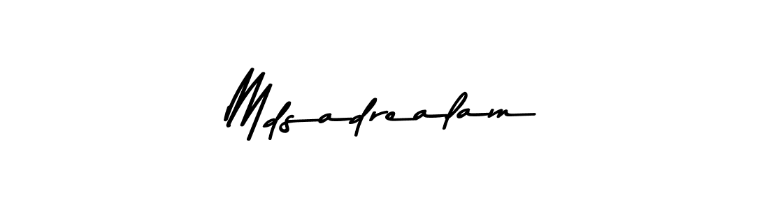 Make a beautiful signature design for name Mdsadrealam. Use this online signature maker to create a handwritten signature for free. Mdsadrealam signature style 9 images and pictures png