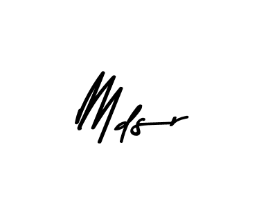 Design your own signature with our free online signature maker. With this signature software, you can create a handwritten (Asem Kandis PERSONAL USE) signature for name Mdsr. Mdsr signature style 9 images and pictures png