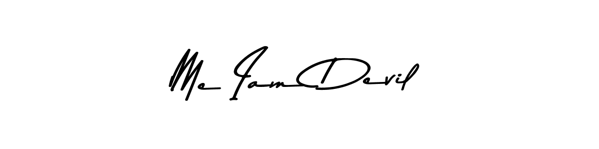 Similarly Asem Kandis PERSONAL USE is the best handwritten signature design. Signature creator online .You can use it as an online autograph creator for name Me Iam Devil. Me Iam Devil signature style 9 images and pictures png