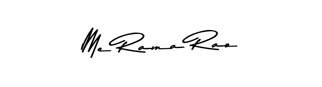 Use a signature maker to create a handwritten signature online. With this signature software, you can design (Asem Kandis PERSONAL USE) your own signature for name Me Rama Rao. Me Rama Rao signature style 9 images and pictures png