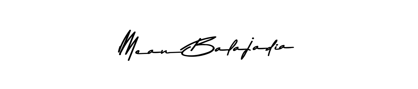 Make a beautiful signature design for name Mean Balajadia. Use this online signature maker to create a handwritten signature for free. Mean Balajadia signature style 9 images and pictures png