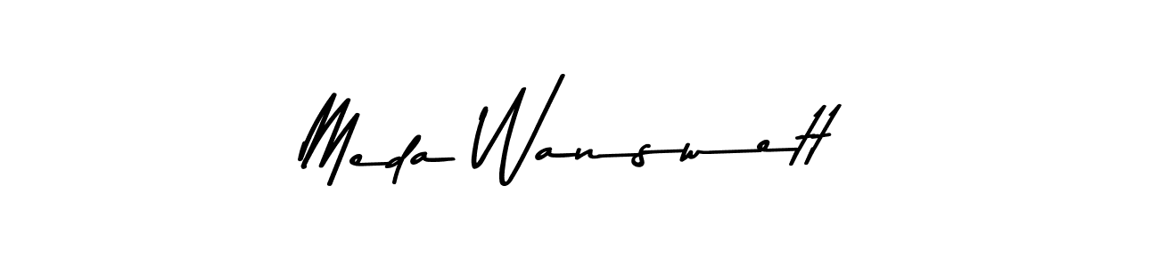 Once you've used our free online signature maker to create your best signature Asem Kandis PERSONAL USE style, it's time to enjoy all of the benefits that Meda Wanswett name signing documents. Meda Wanswett signature style 9 images and pictures png