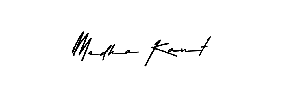 Use a signature maker to create a handwritten signature online. With this signature software, you can design (Asem Kandis PERSONAL USE) your own signature for name Medha Kant. Medha Kant signature style 9 images and pictures png